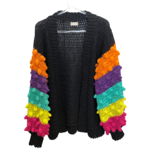 Cardigan Malu | Mangas Coloridas
