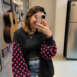 Cardigan Malu | Preto